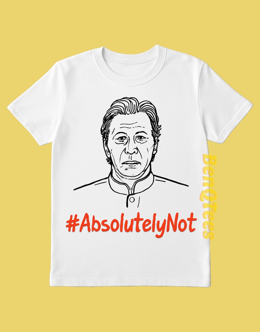 Imran Khan Absolutely Not T Shirt for Men